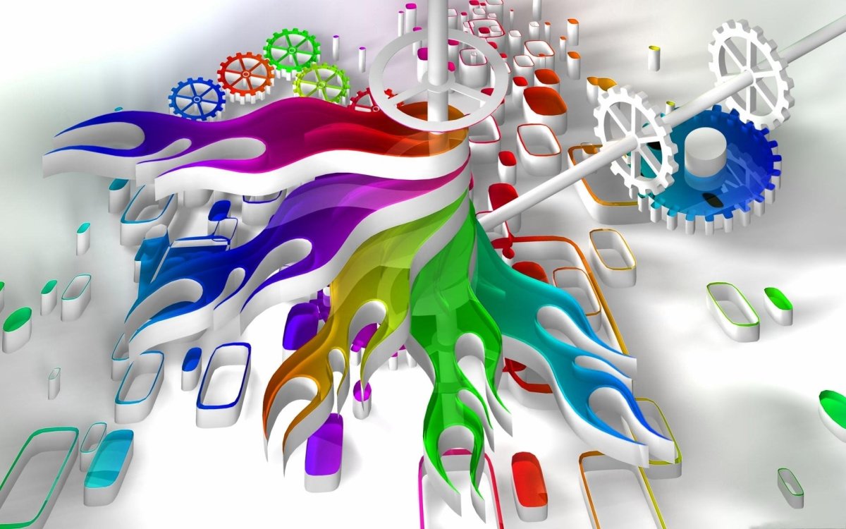 Графика абстракция