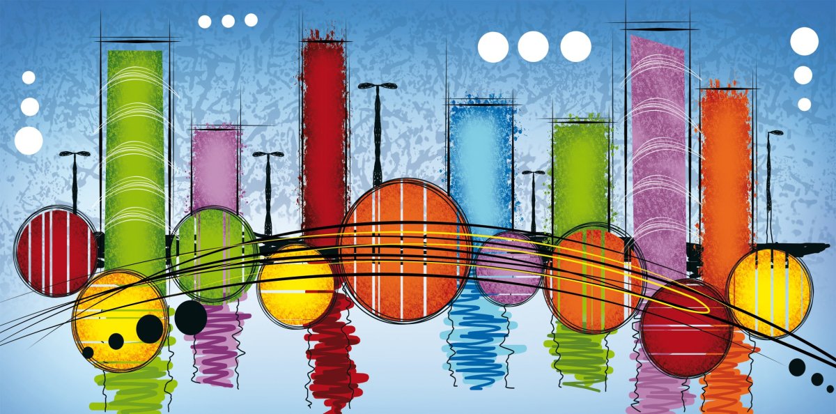 Абстрактный школьный фон