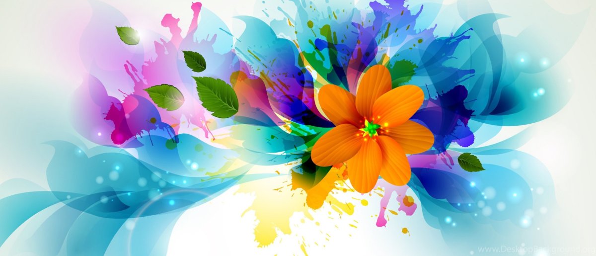 Яркий весенний фон для баннера