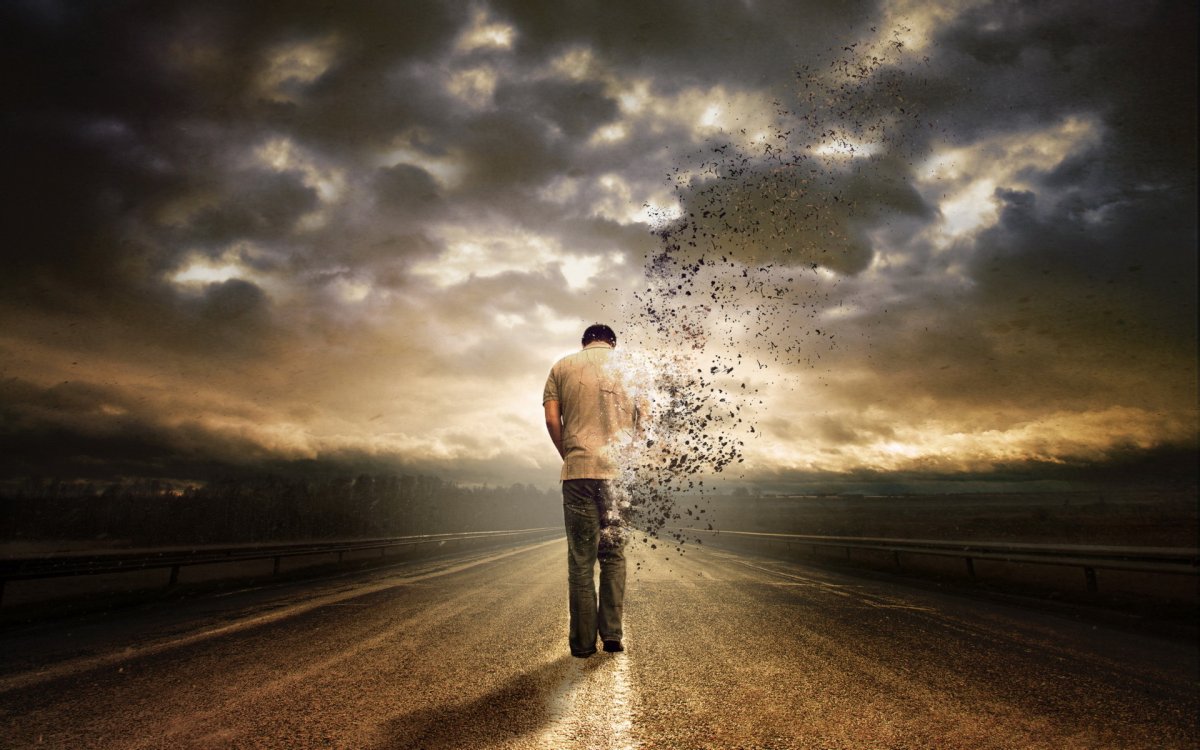 Уходящий человек