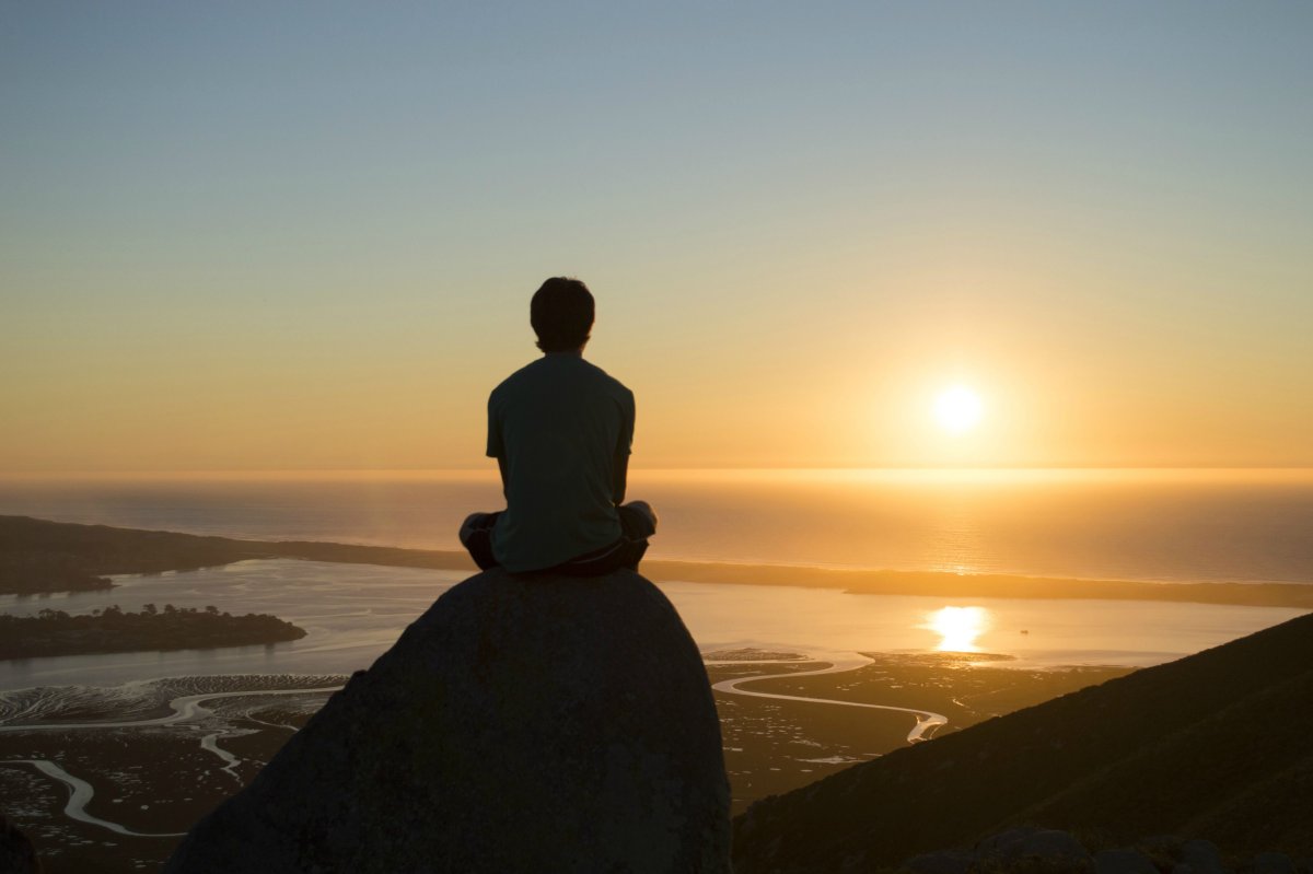 Человек на рассвете