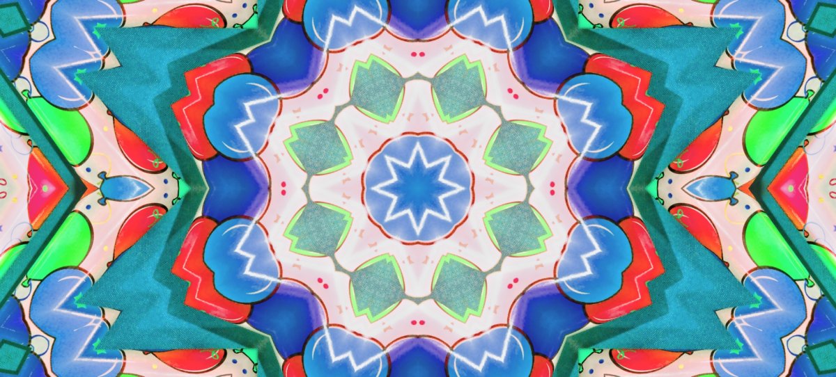 Рисуем Калейдоскоп с детьми