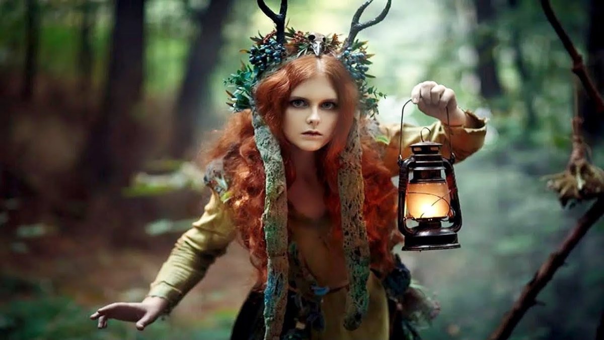 Лесная колдунья