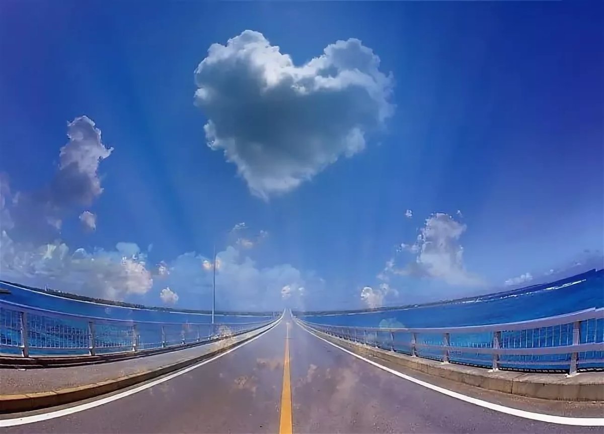 Дорога уходящая в закат