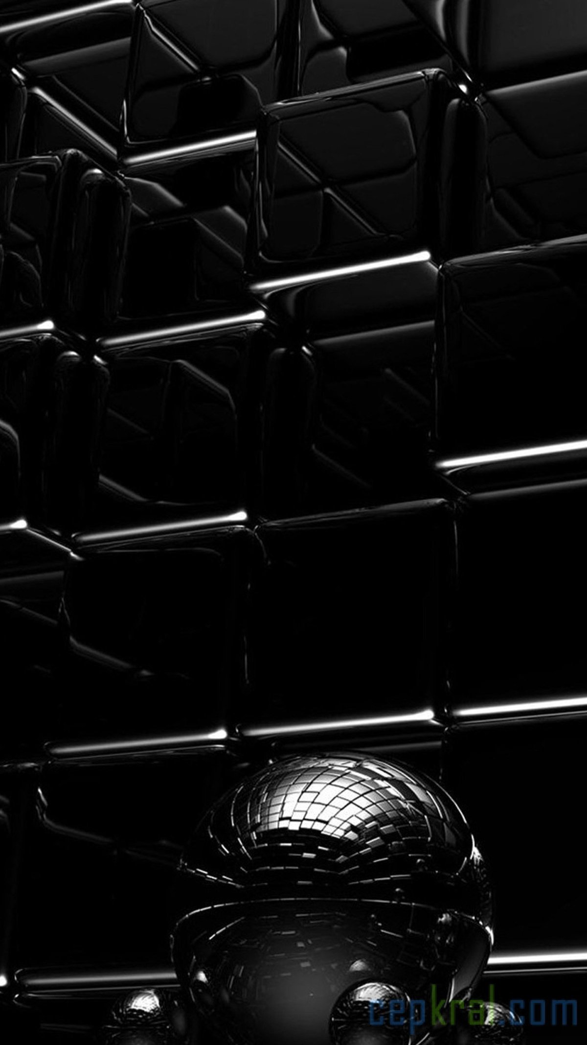 Черно красные обои