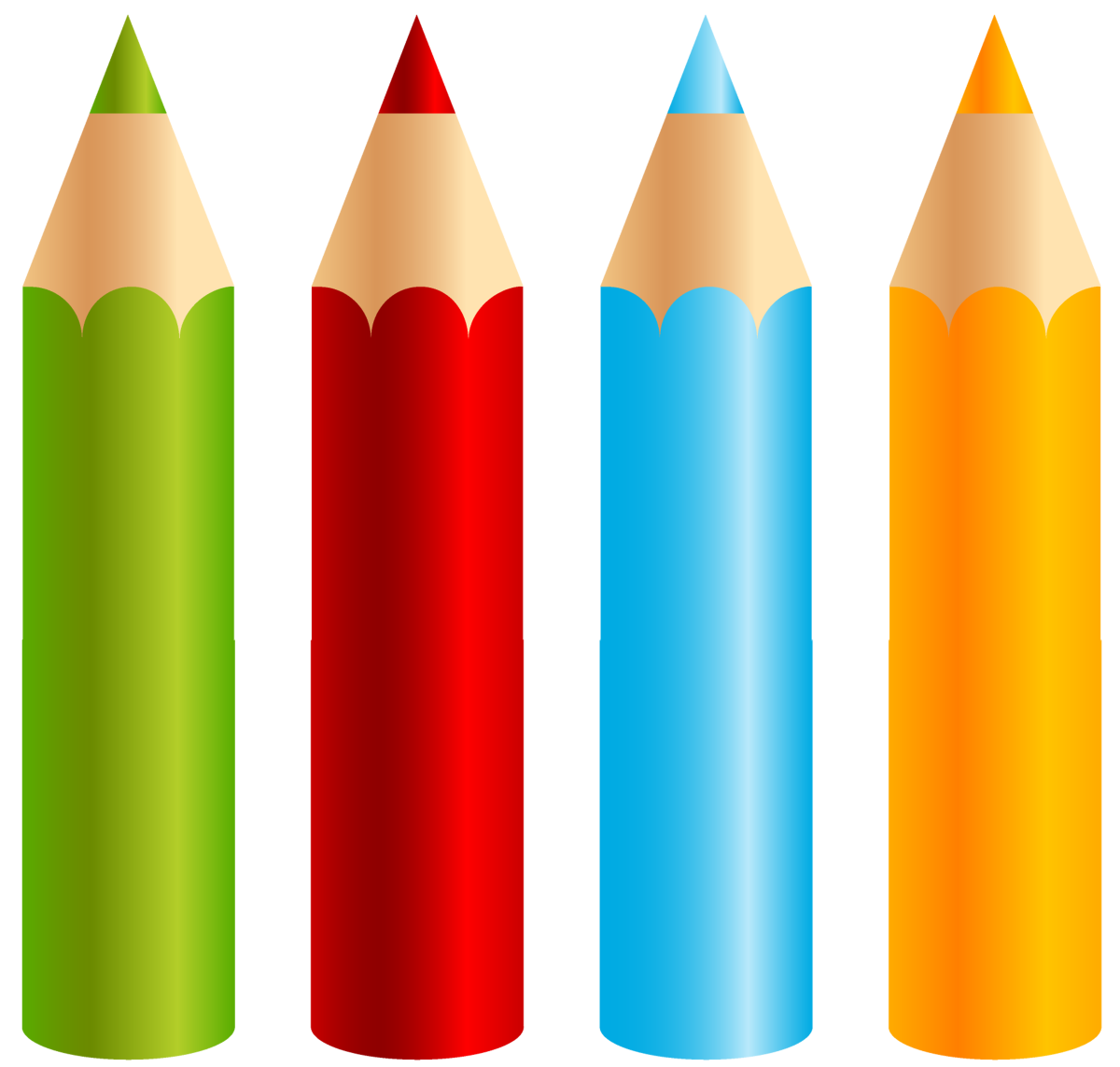 Карандаши цветные