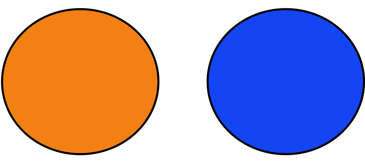 Круг фигура оранжевый