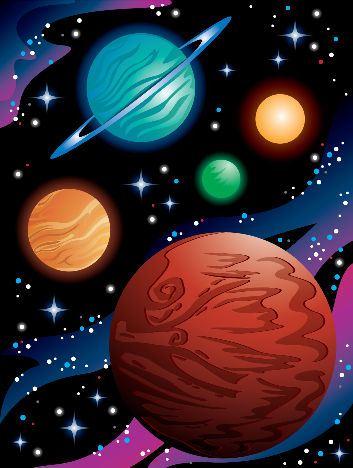 Детям о космосе