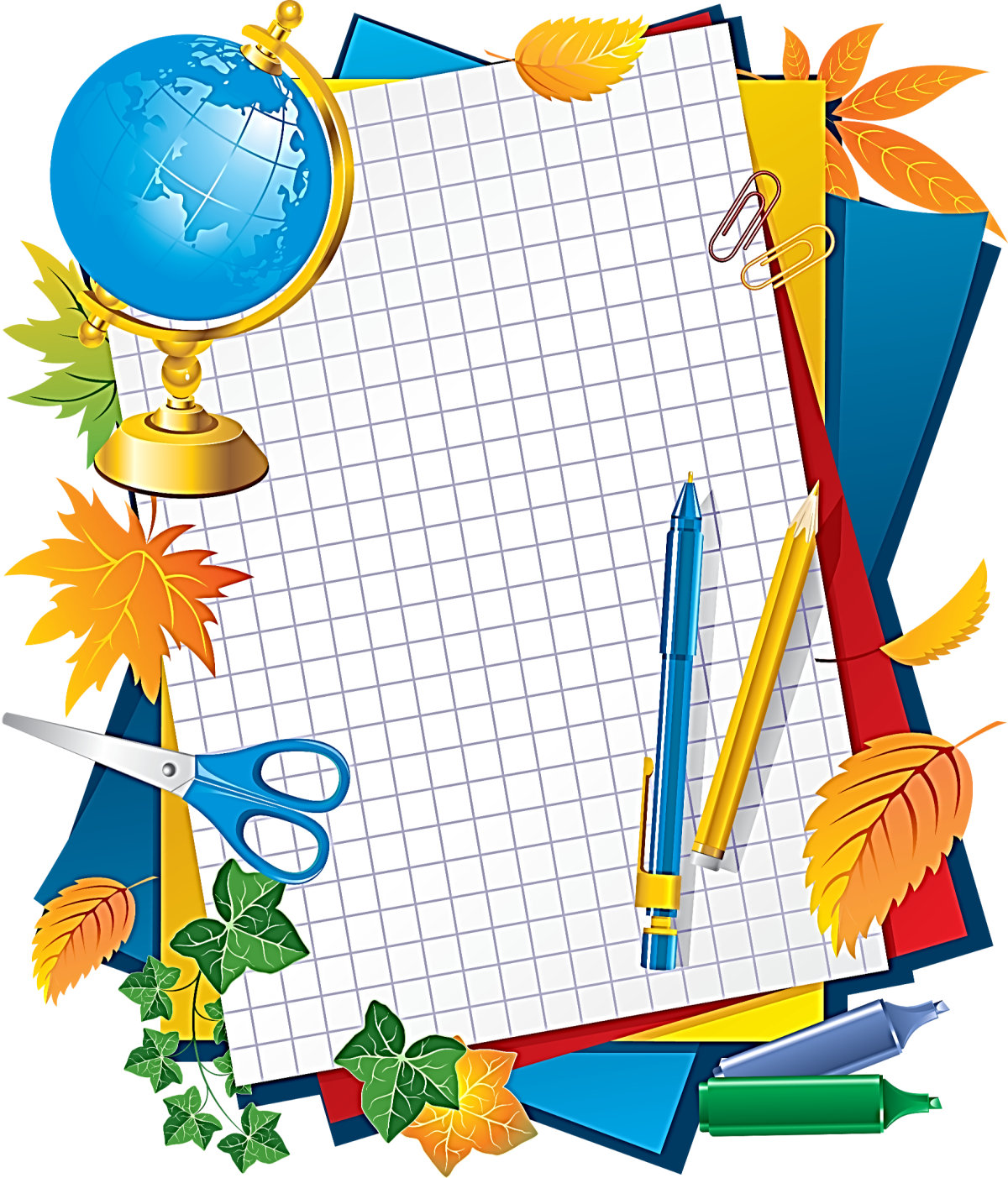 Школьный фон для презентации