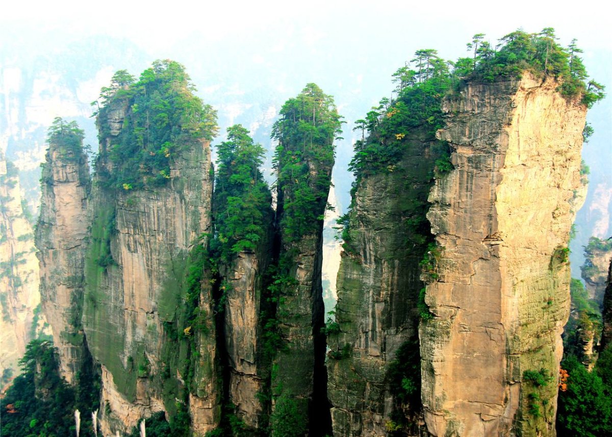 Горы Тяньцзи, Китай