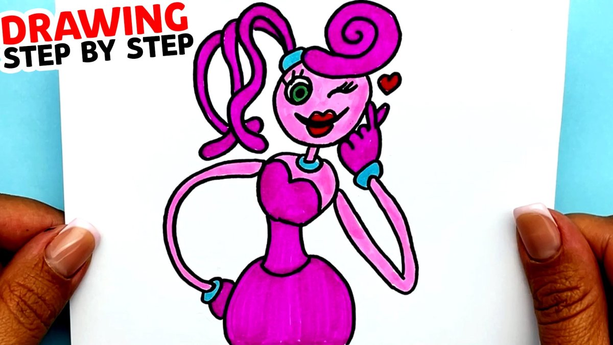 Поппи плэй тайм рисунки мамочка длинные ноги