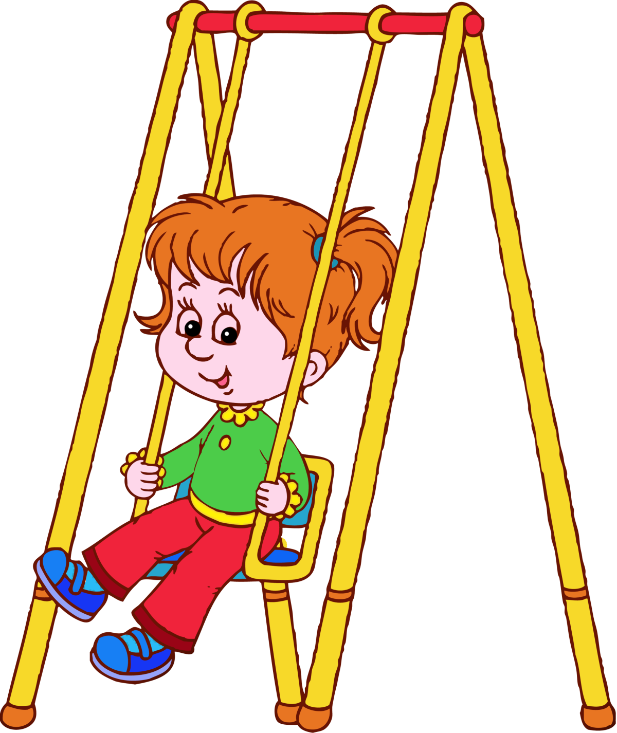 Качаться на качелях