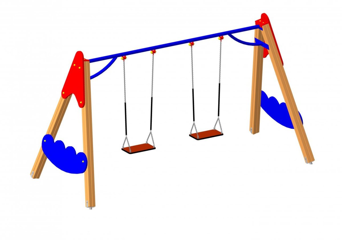 Качели двойные КСИЛ