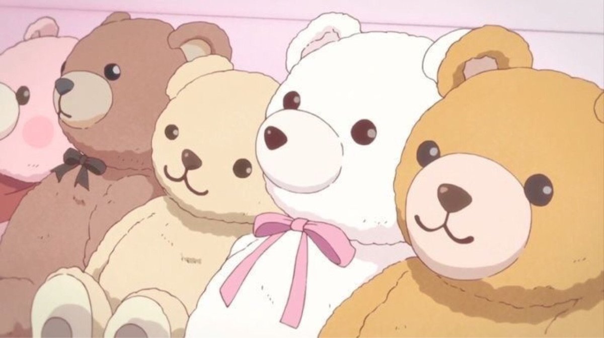 Плюшевый медведь аниме