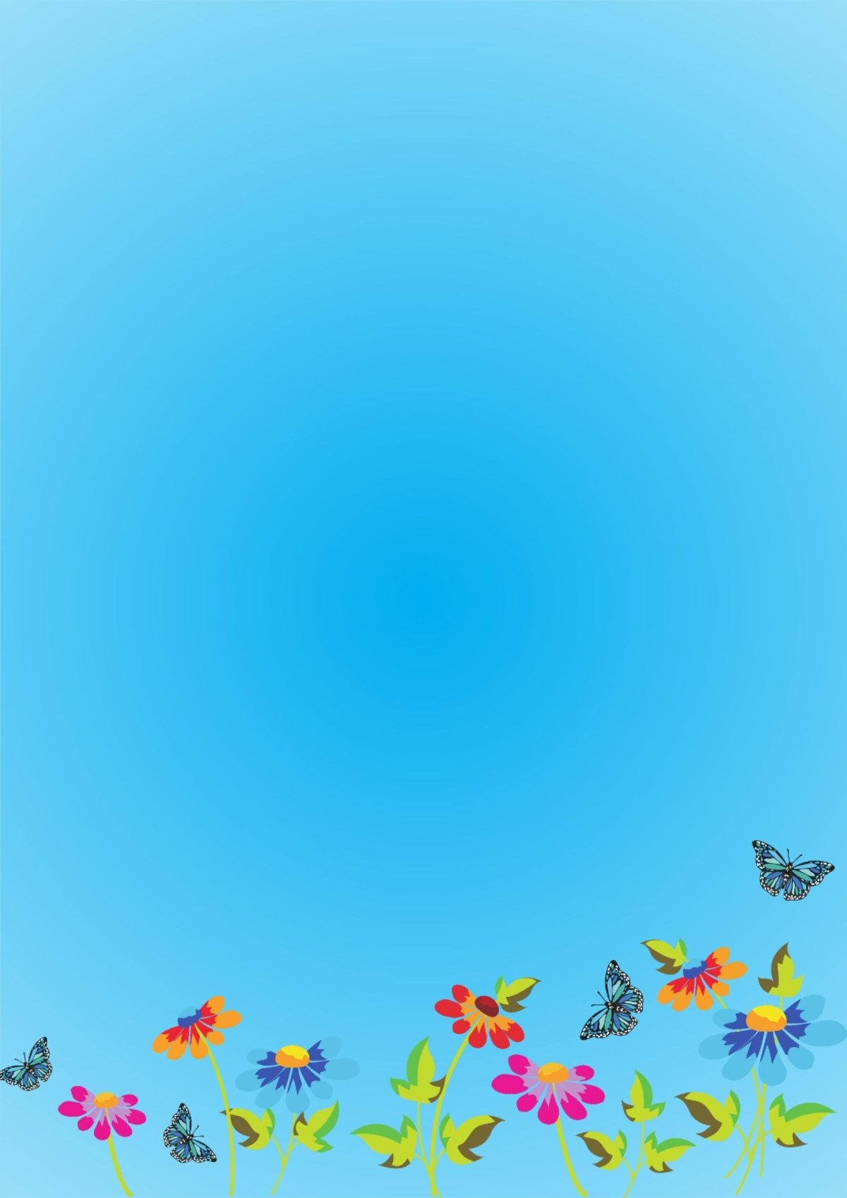 Голубой фон для презентации