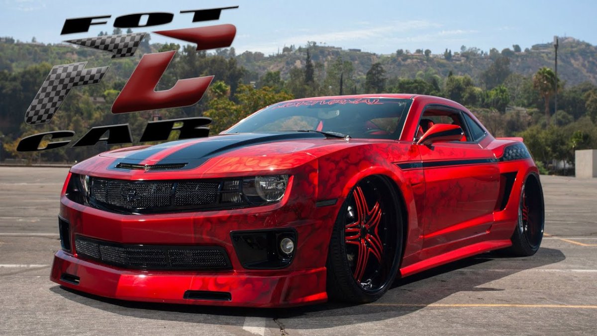 Шевроле Камаро тюнингованный