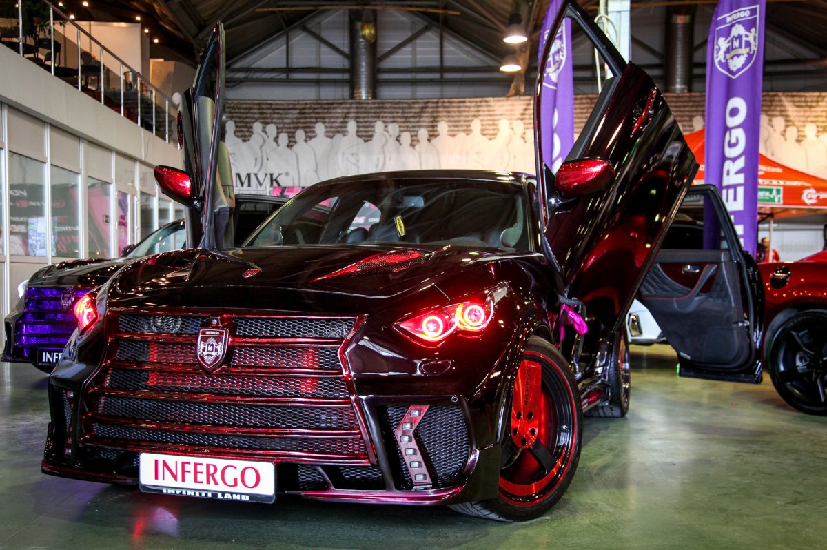 Тюнингованная машина