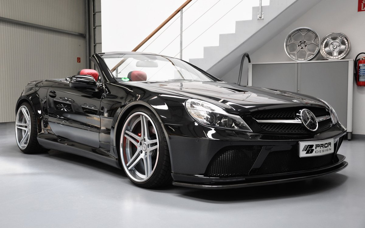 Mercedes-Benz SL r230 Black