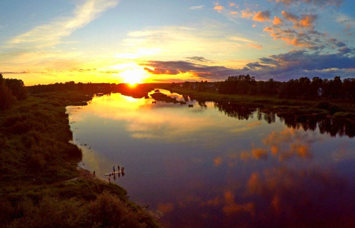 Добрый июльский вечер картинки