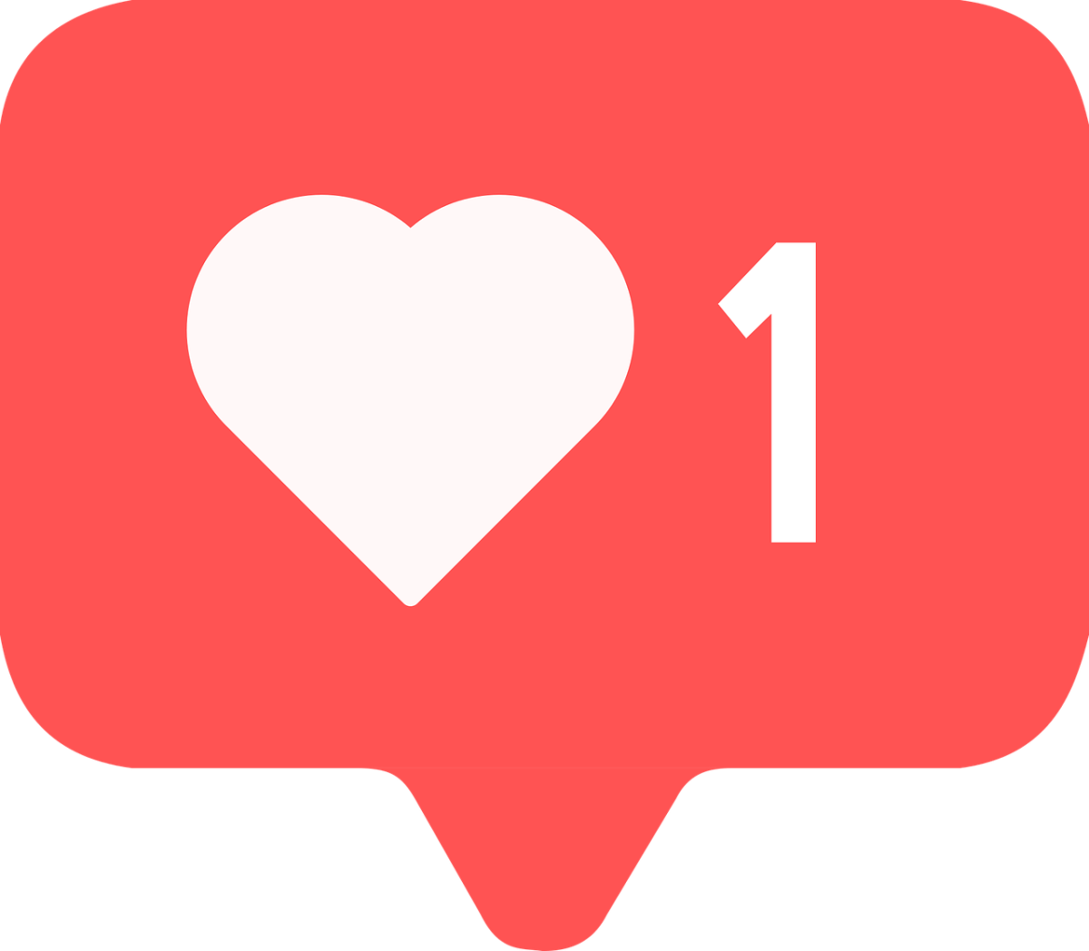 Иконки лайков в инстаграме