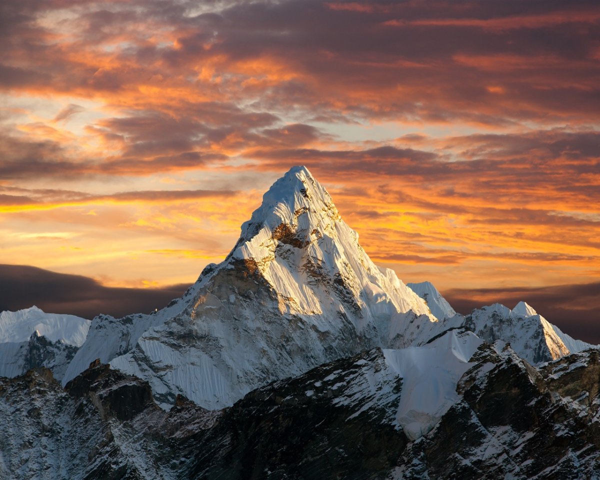 Гималаи Эверест Джомолунгма