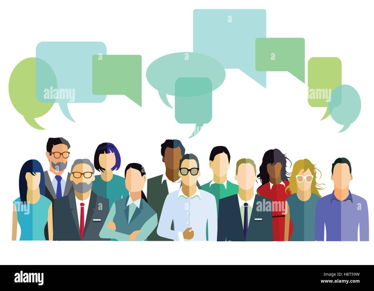 Общественное мнение рисунок