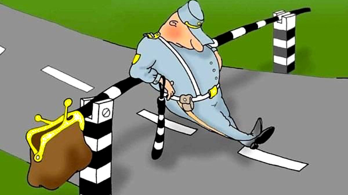 Смешной гаишник