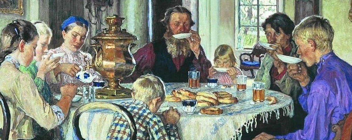 Самовар с баранками