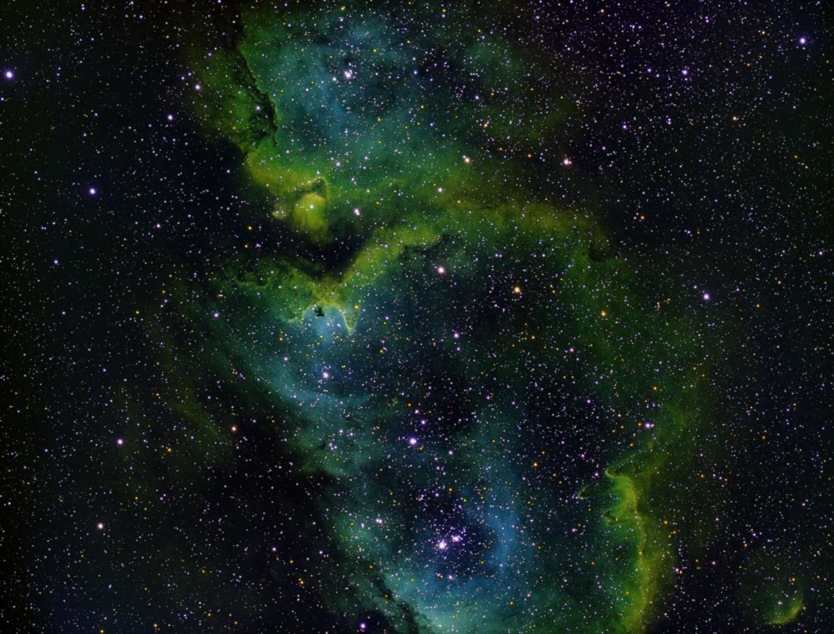 Галактика Небула 4к