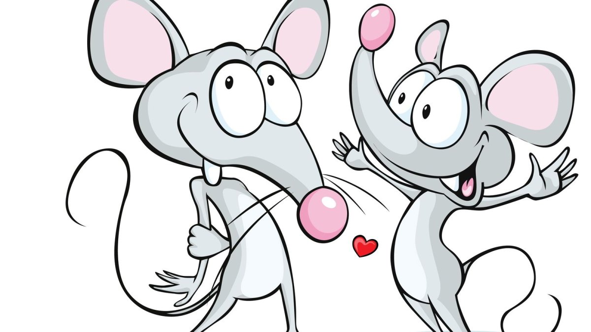 Влюбленная мышка