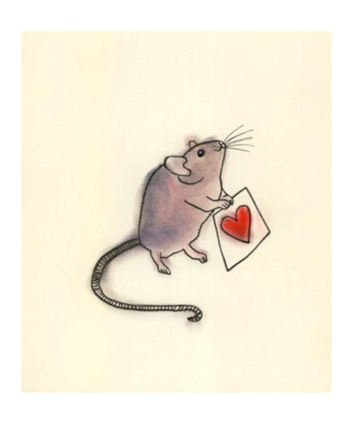 Мышки в скетчбук