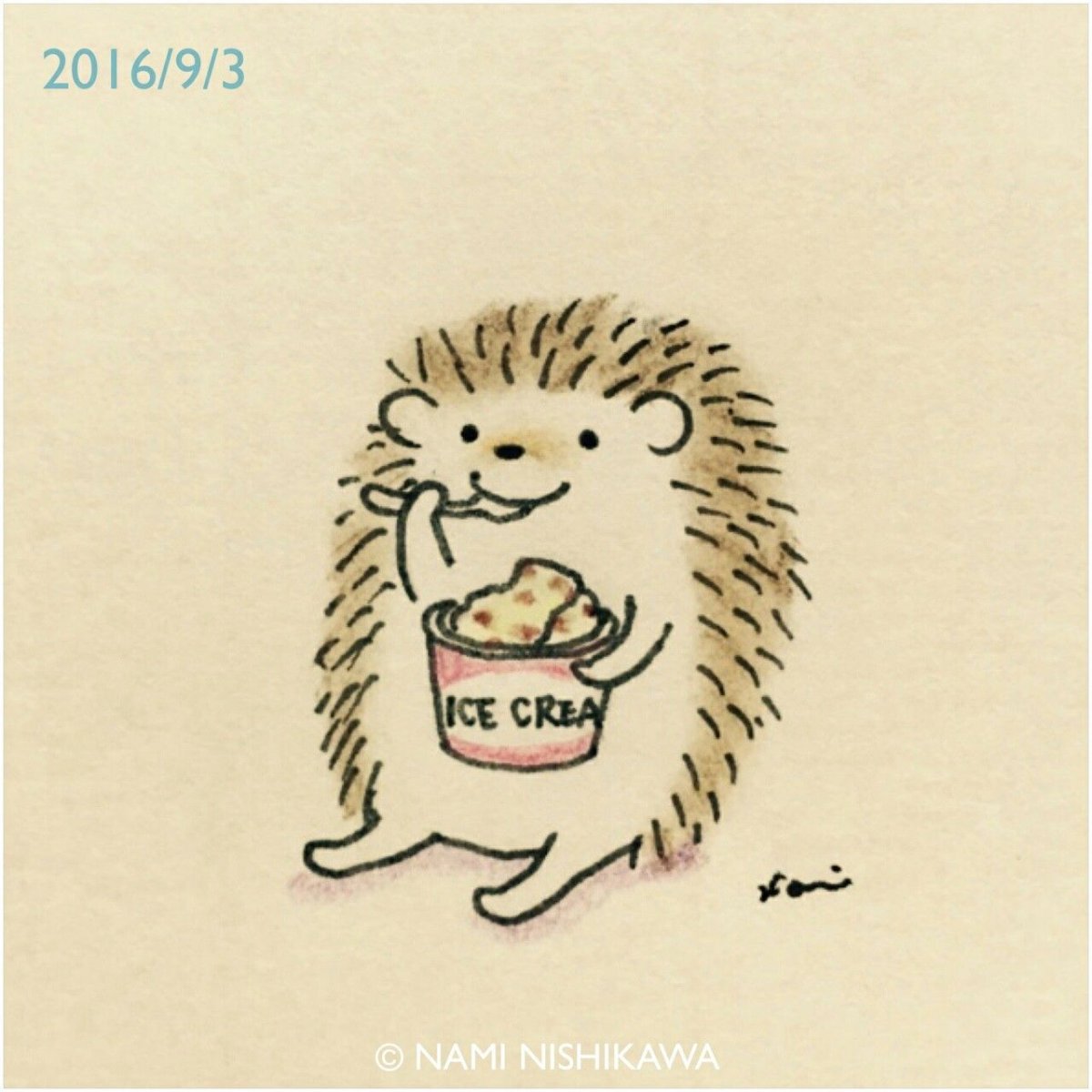 Ёжик для срисовки