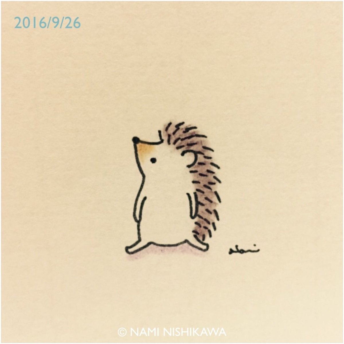 Ежик Минимализм