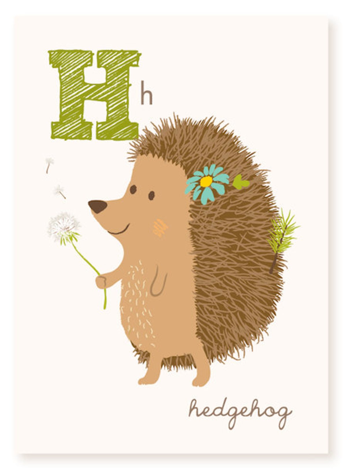 Ежик рисунок