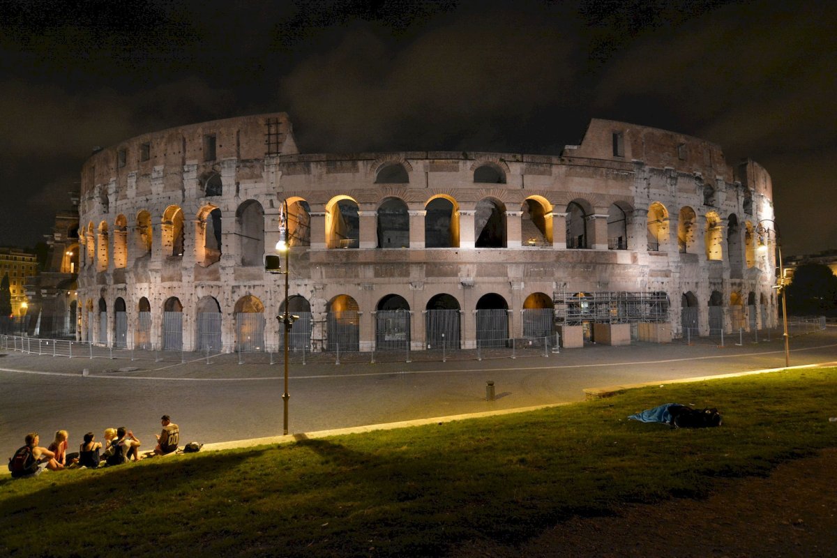 Колизей в Риме бои