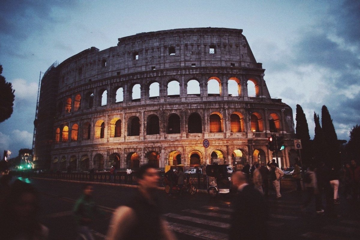 Эстетика Колизей Рим Колизей