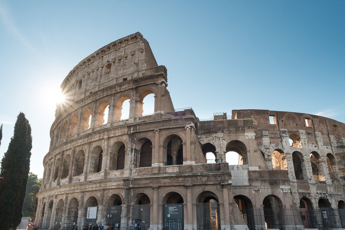 Побывать в Колизее
