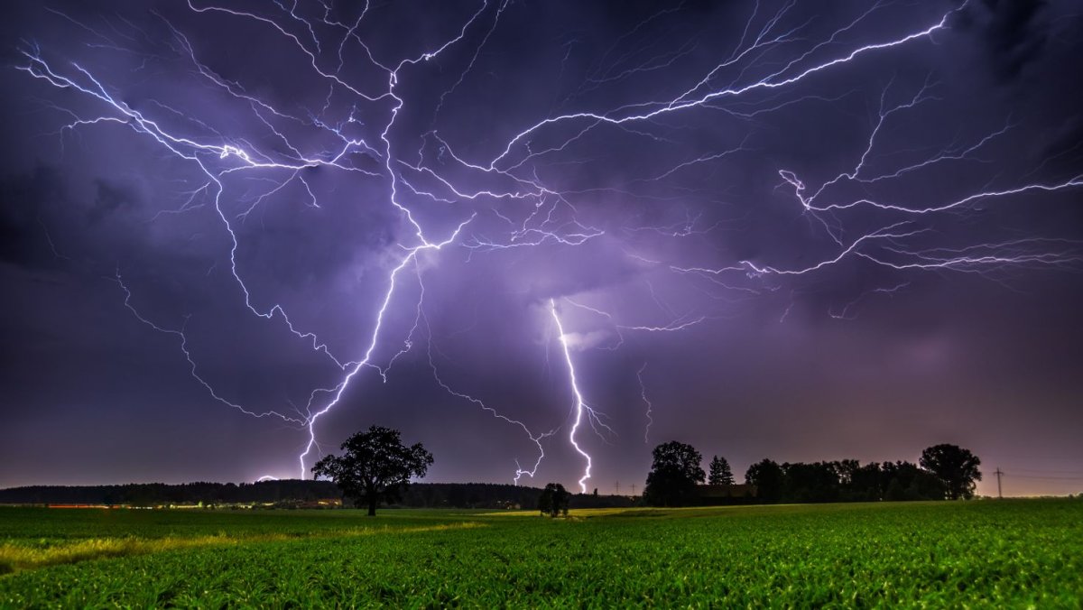 Гроза молния