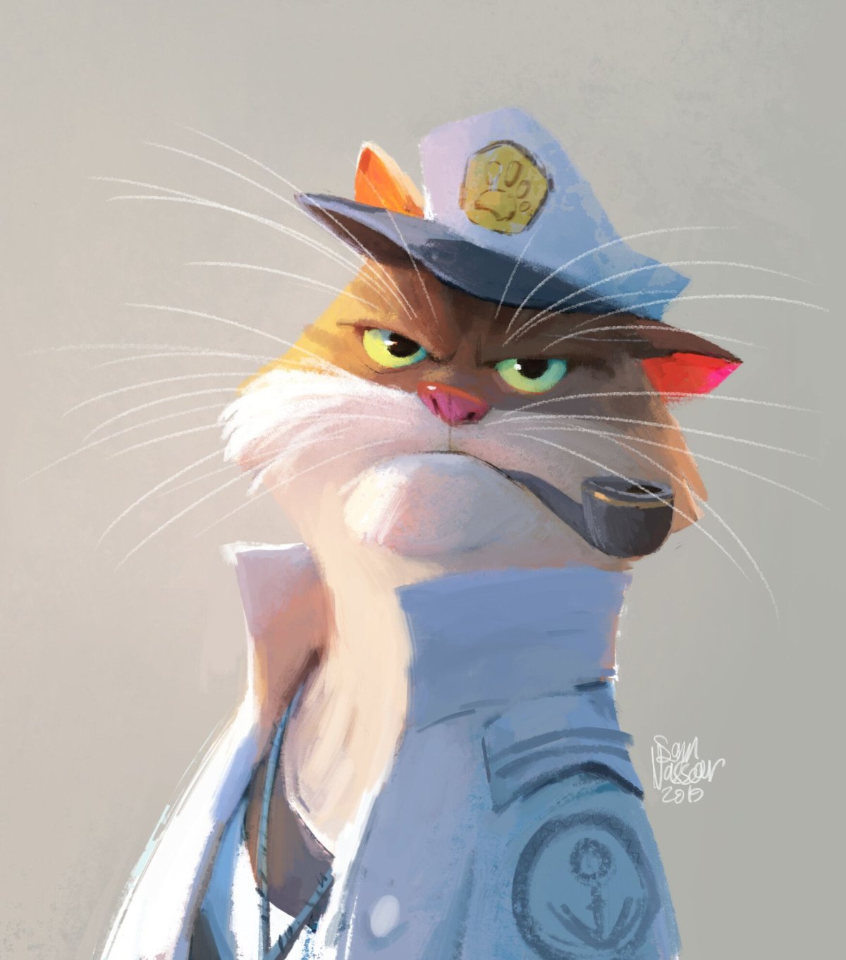 Коты художника Александра Завалий