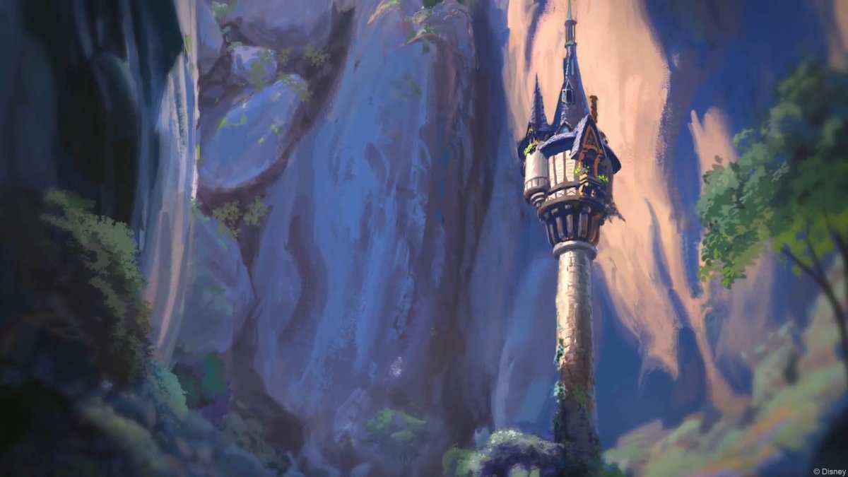 Рапунцель Запутанная история башня