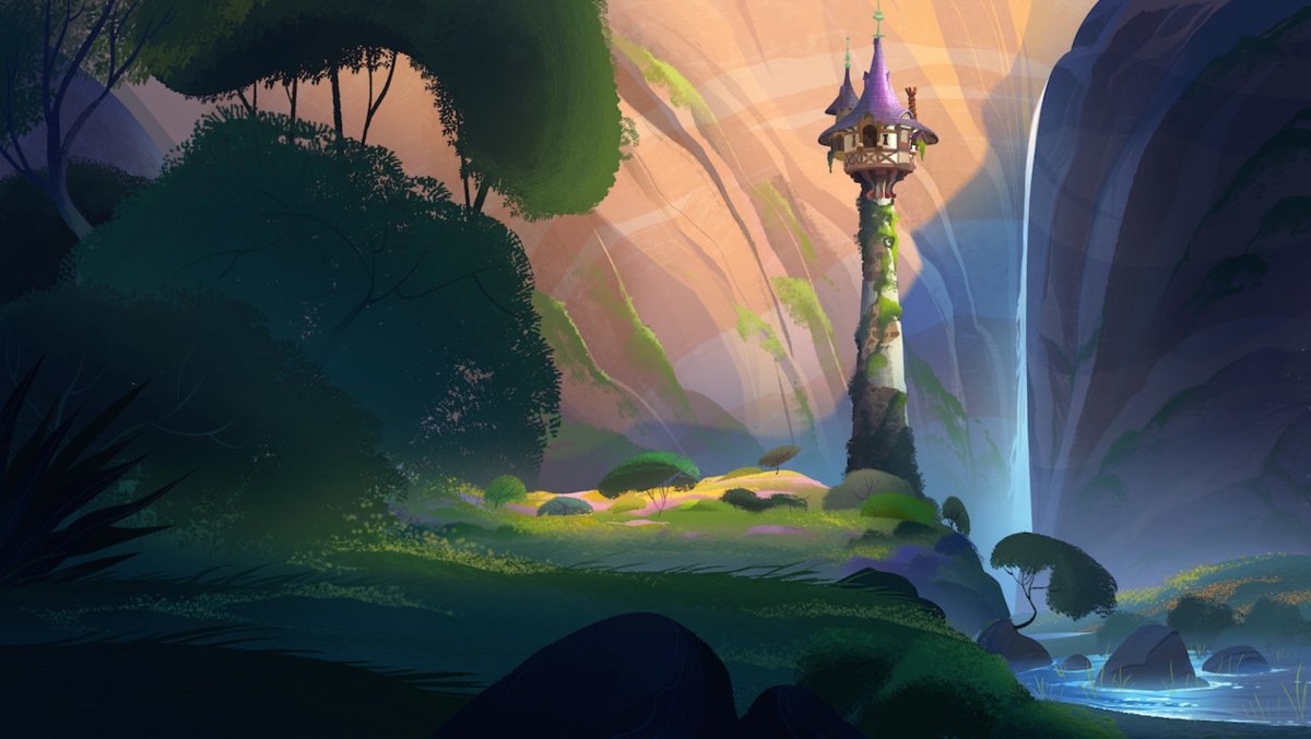 Башня Рапунцель Диснейленд