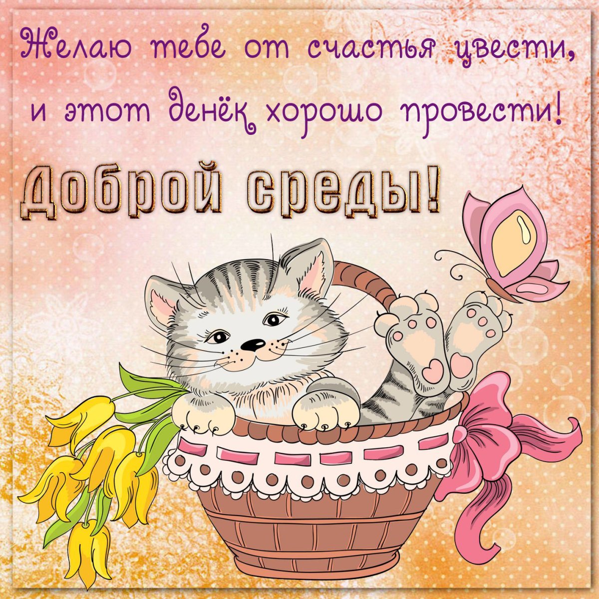 Доброе утро среда