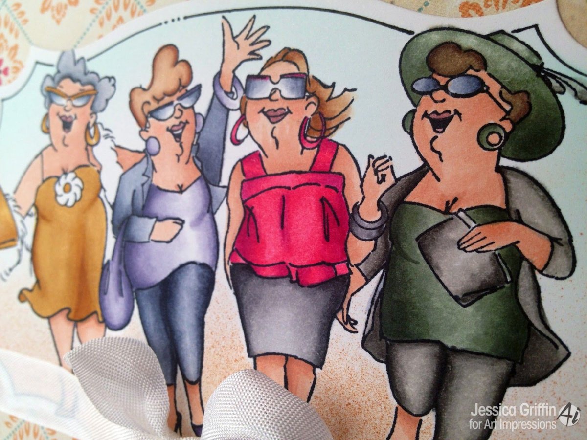 Четыре подруги карикатура