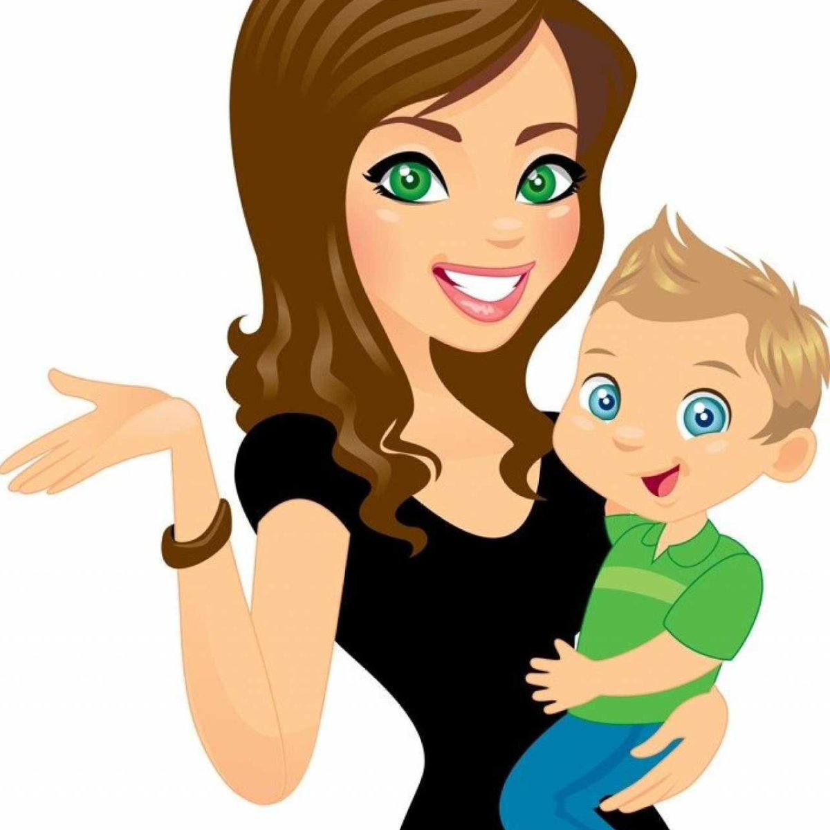 Женщина картинка для детей