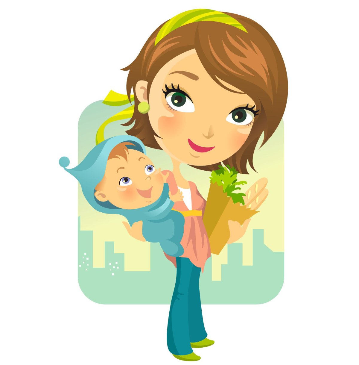 Смешные мультяшные