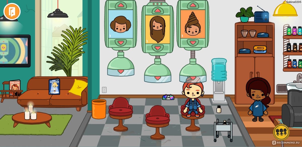 Toca World школа