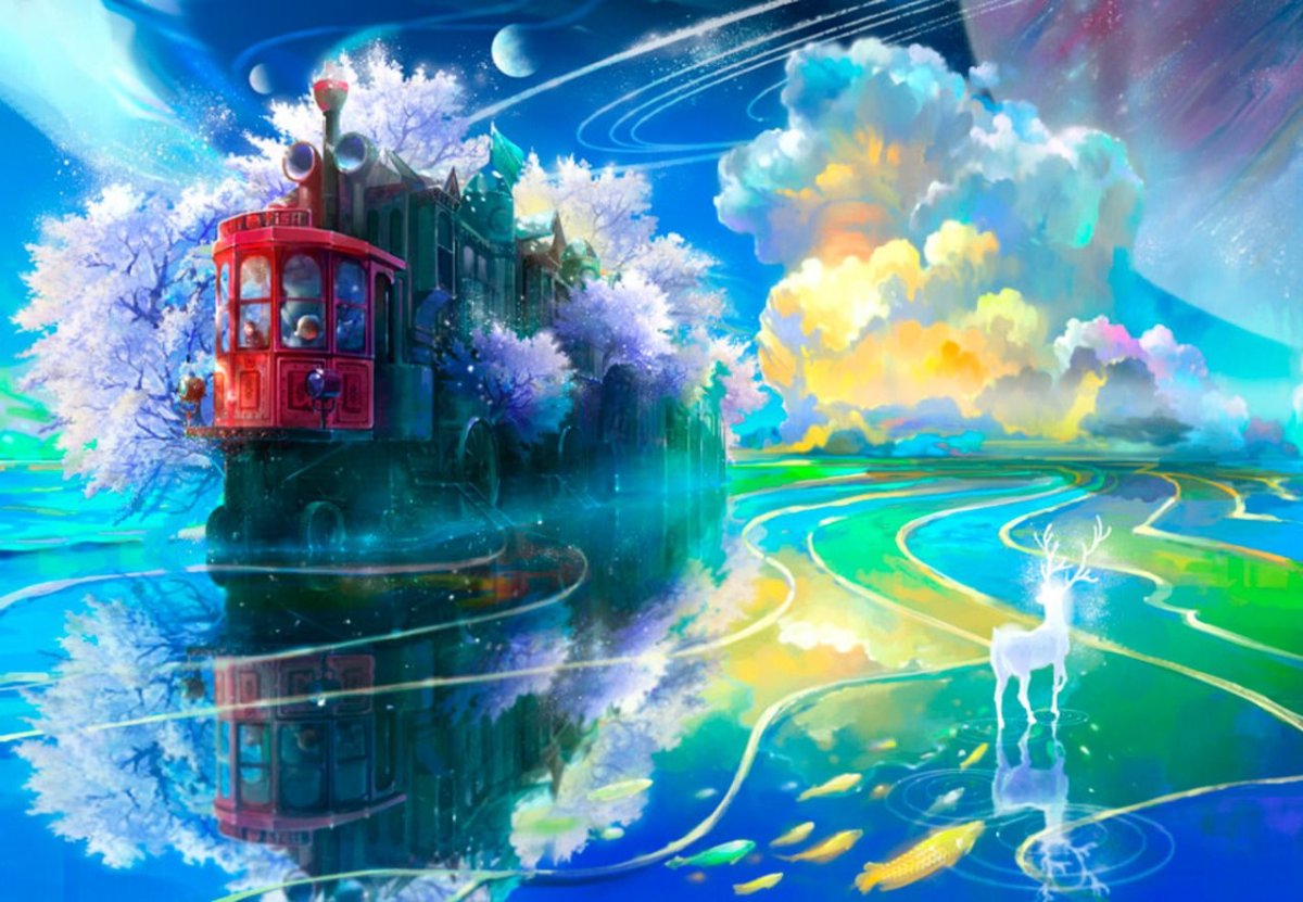 Сказочный поезд