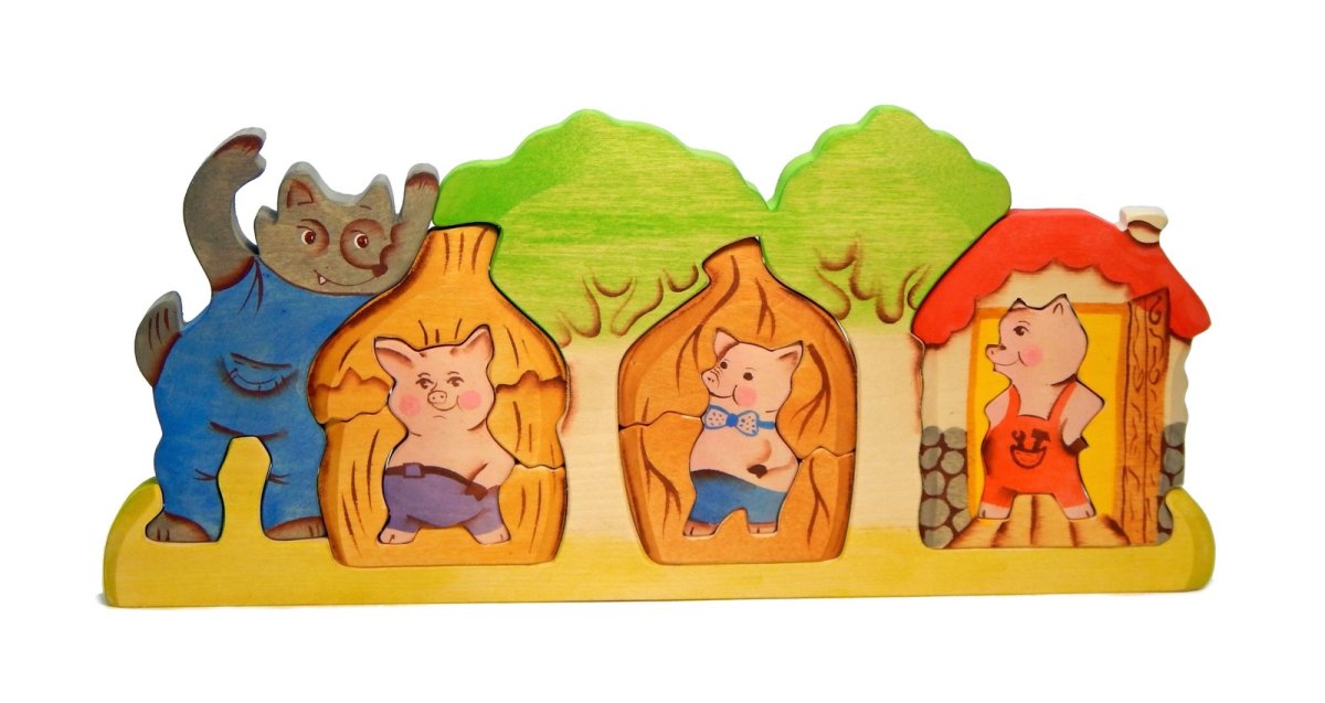 Фланелеграф три поросенка