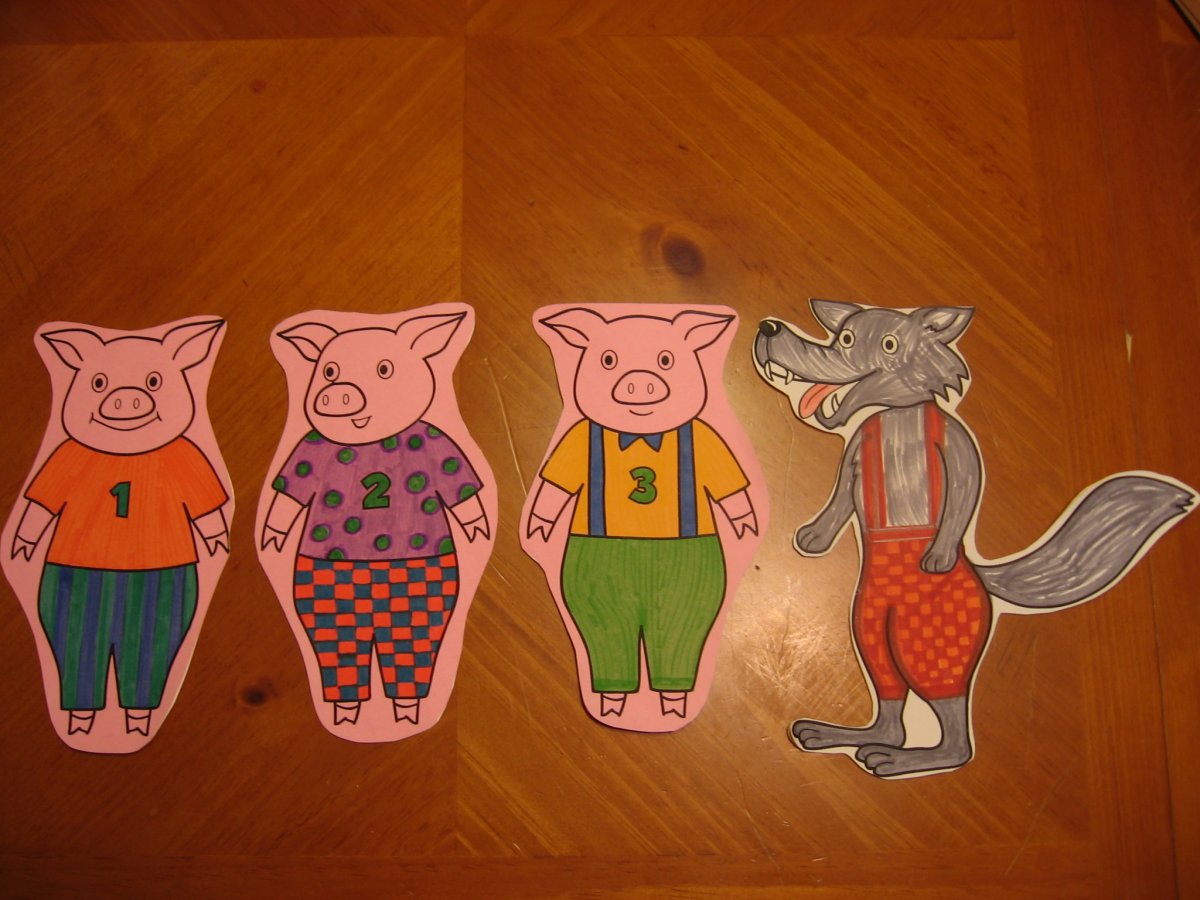 Настольный театр три поросенка