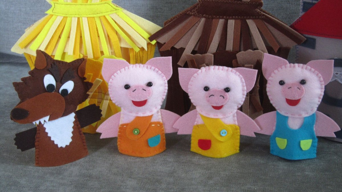 Три поросенка Нуф Нуф